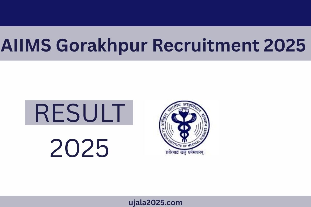 AIIMS Gorakhpur Recruitment 2025