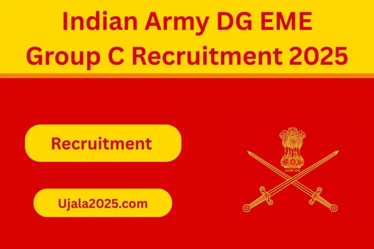 Indian Army DG EME Group C Recruitment 2025