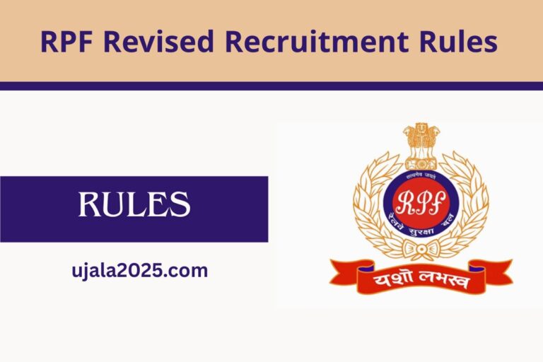 RPF Revised Recruitment Rules 2025