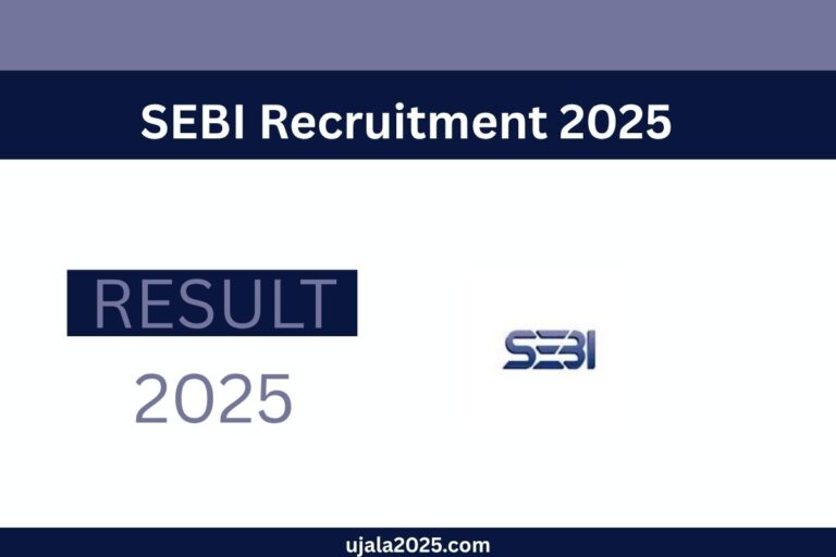 SEBI Recruitment 2025 For 110 Officer Grade A (Assistant Manager)