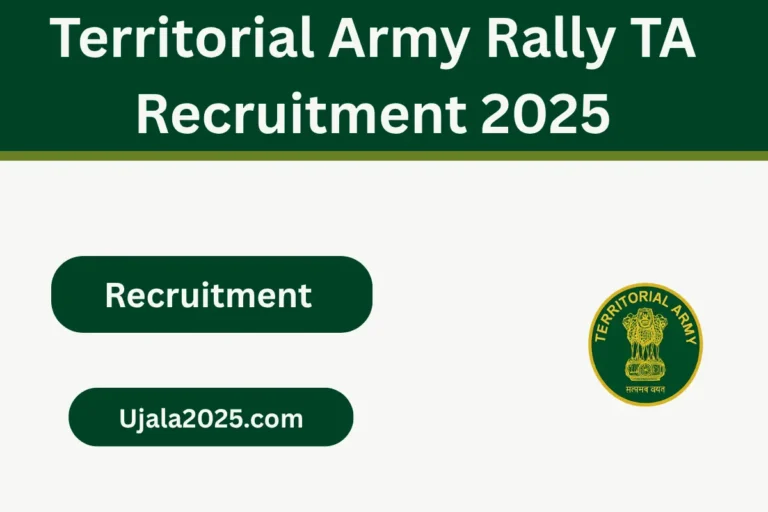 Territorial Army Rally TA Recruitment 2025