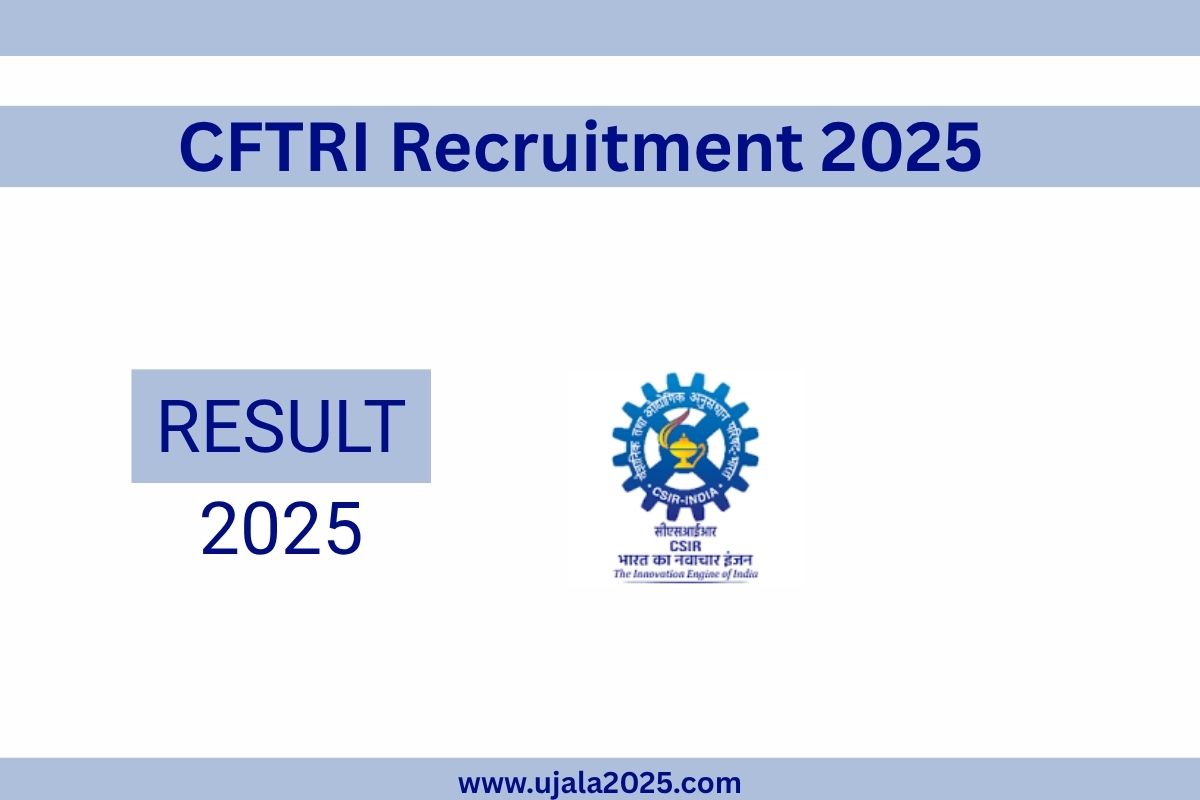 CFTRI Recruitment 2025