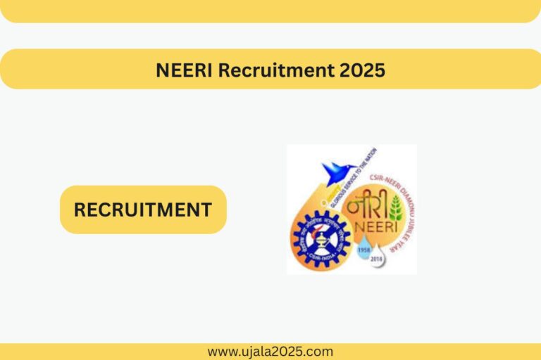 NEERI Recruitment 2025