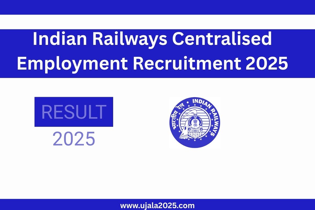 Indian Railways Centralised Employment Recruitment 2025