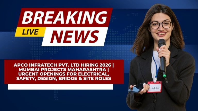 Apco Infratech Pvt. Ltd Hiring 2026