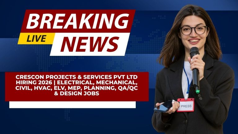 CRESCON Projects & Services Pvt Ltd Hiring 2026