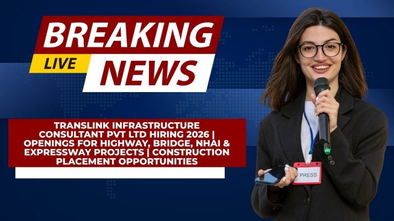 Translink Infrastructure Consultant Pvt Ltd Hiring