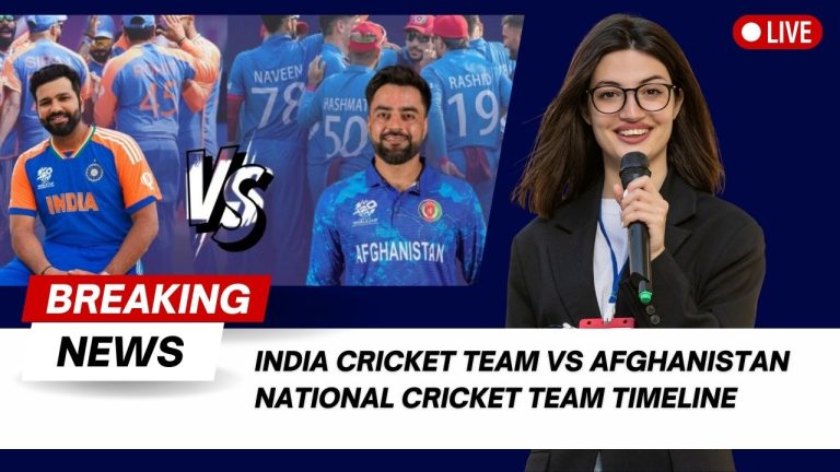 India Cricket Team Vs Afghanistan National Cricket Team Timeline