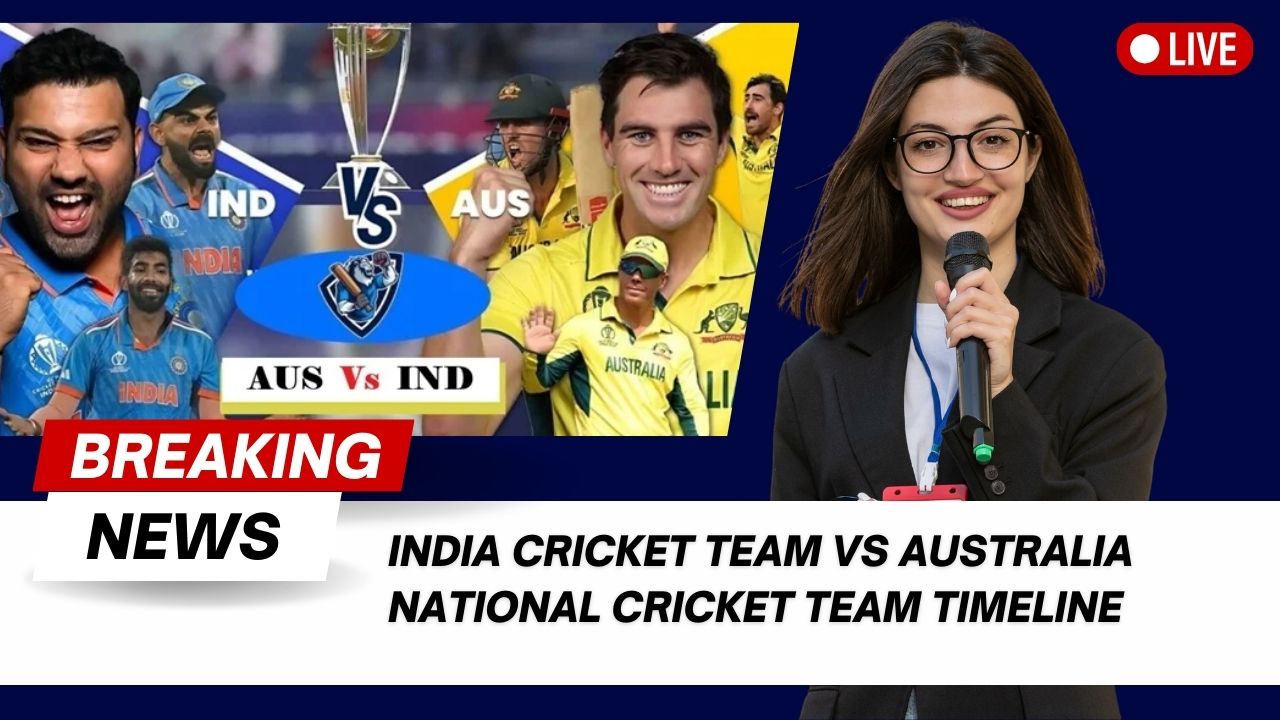 India Cricket Team Vs Australia National Cricket Team Timeline