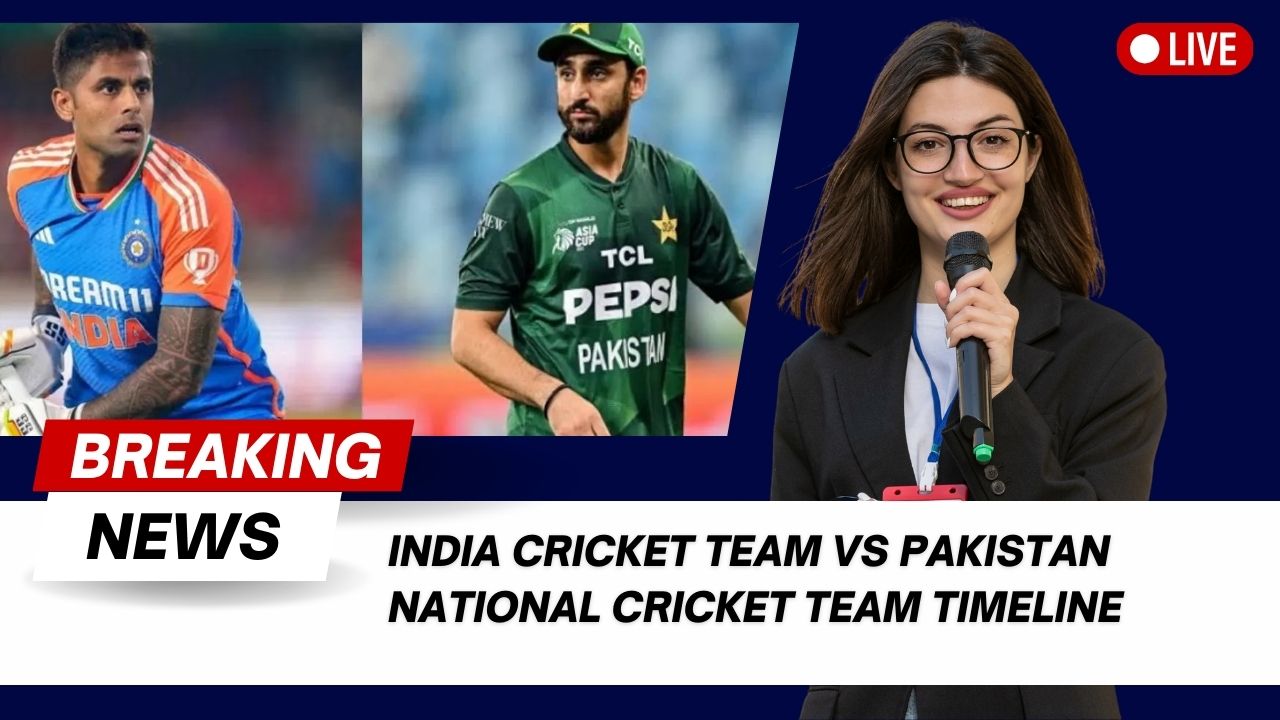 India Cricket Team Vs Pakistan National Cricket Team Timeline