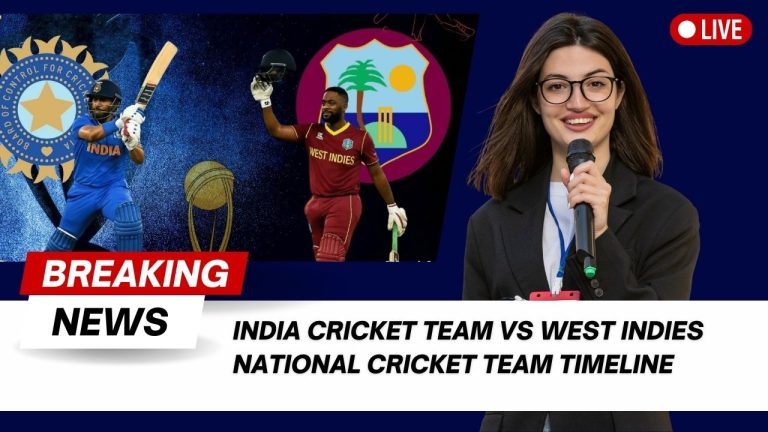 India Cricket Team Vs West Indies National Cricket Team Timeline