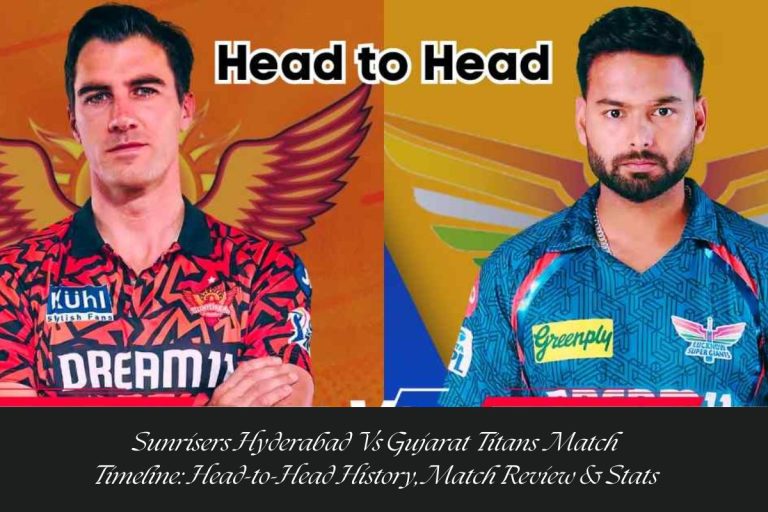 Sunrisers Hyderabad Vs Lucknow Super Giants Match Timeline