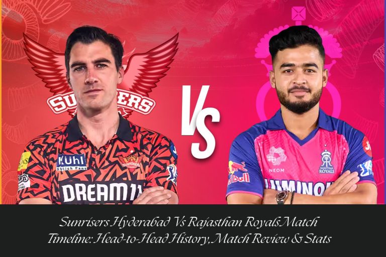 Sunrisers Hyderabad Vs Rajasthan Royals Match Timeline